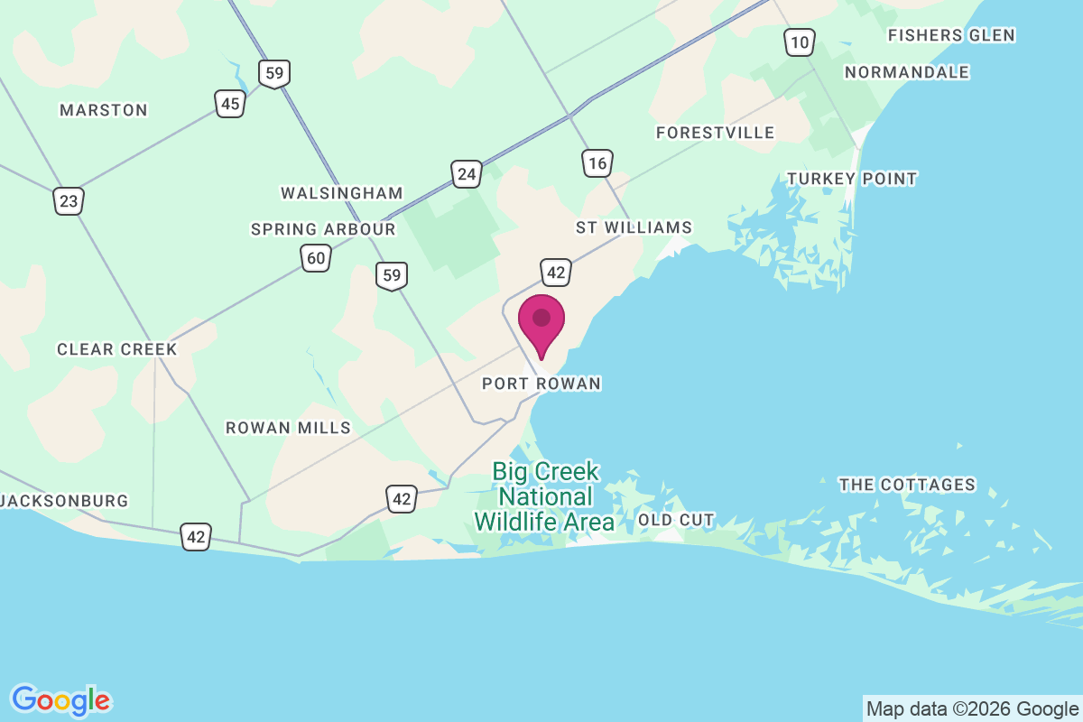 Carte de Port Rowan