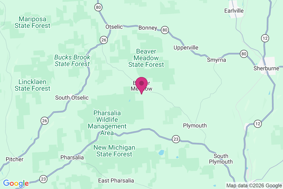Carte de Beaver Meadow