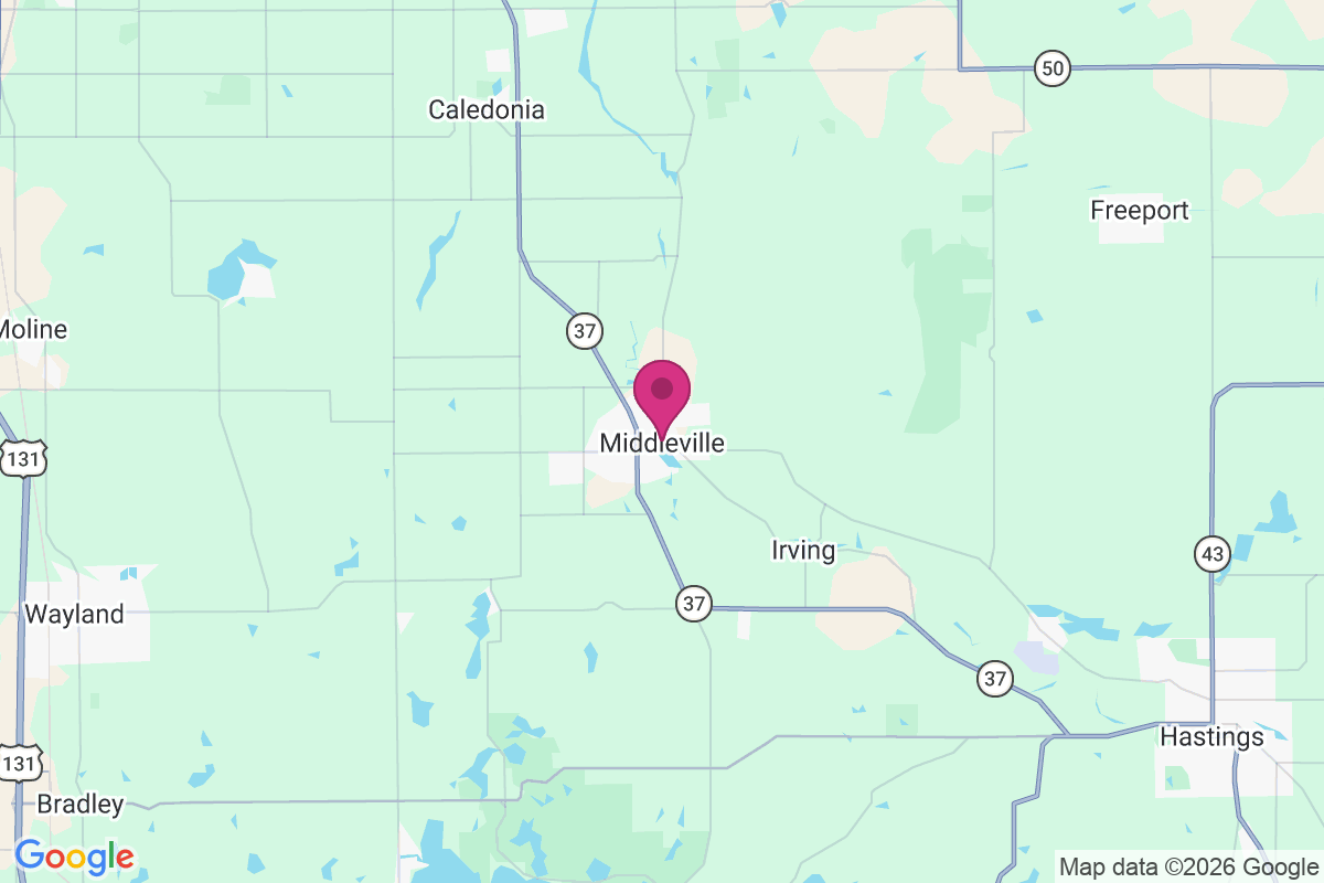 Carte de Middleville