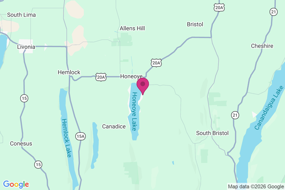 Carte de Honeoye Park