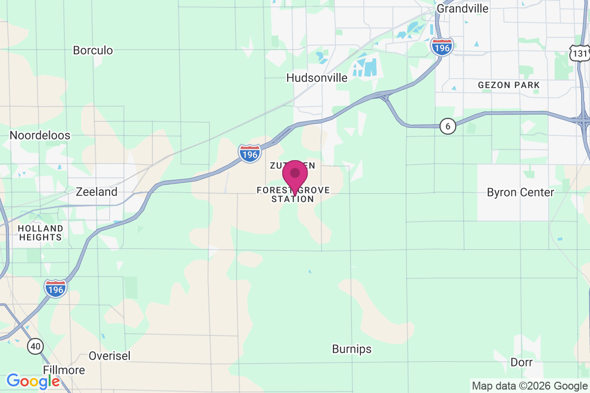 Carte de Forest Grove Station