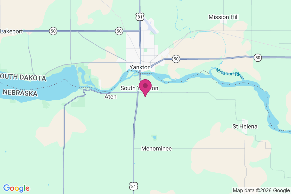 Carte de South Yankton