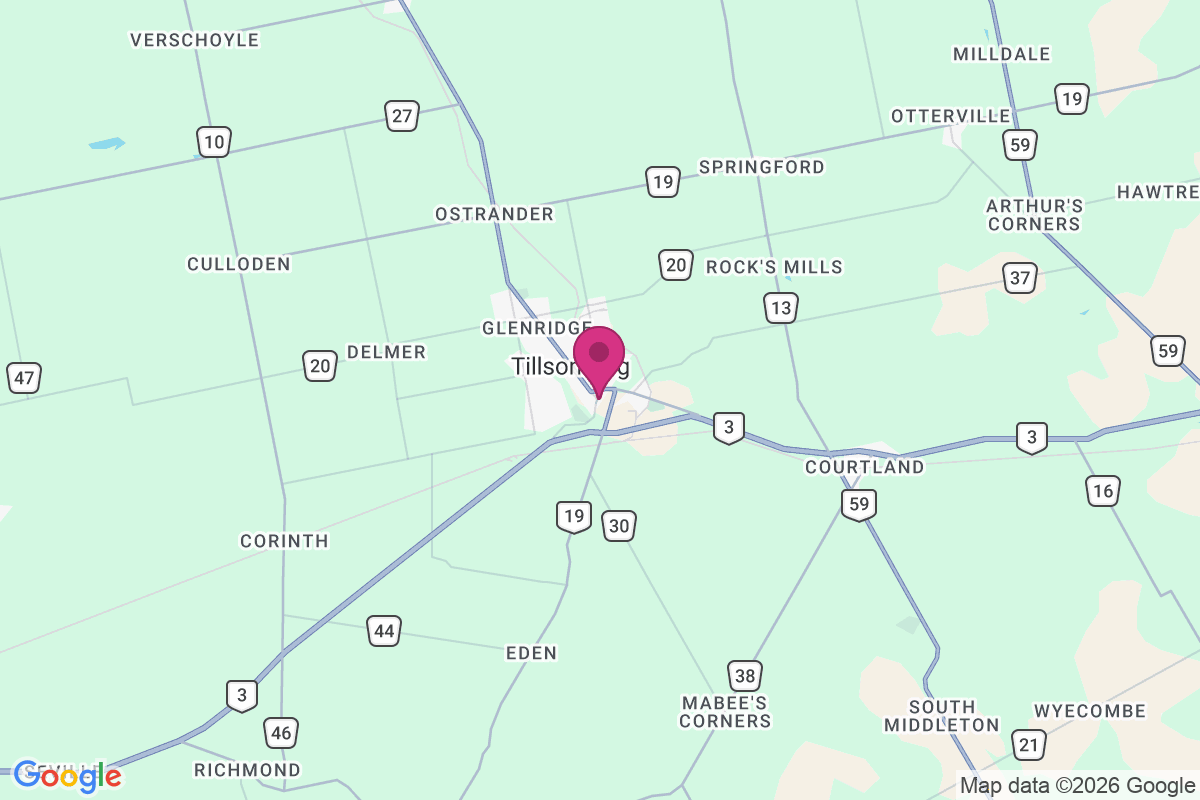 Carte de Springford