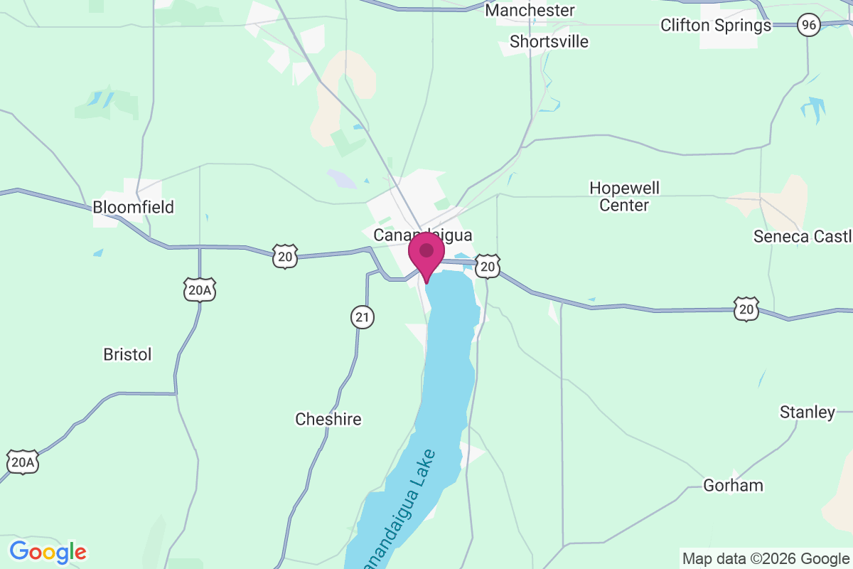 Carte de Canandaigua