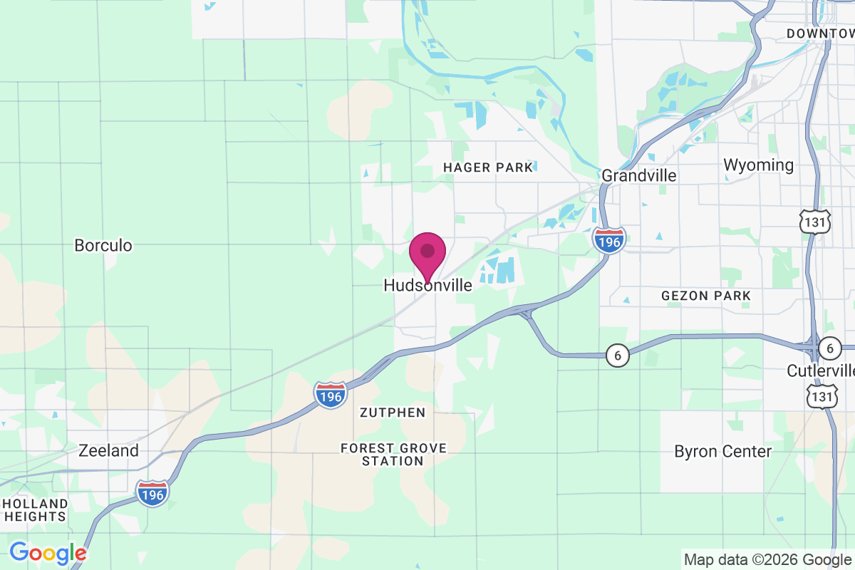 Carte de Hudsonville