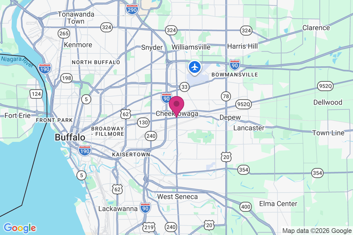 Carte de Cheektowaga