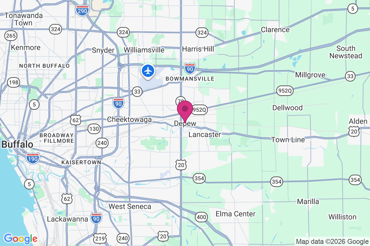 Carte de Depew
