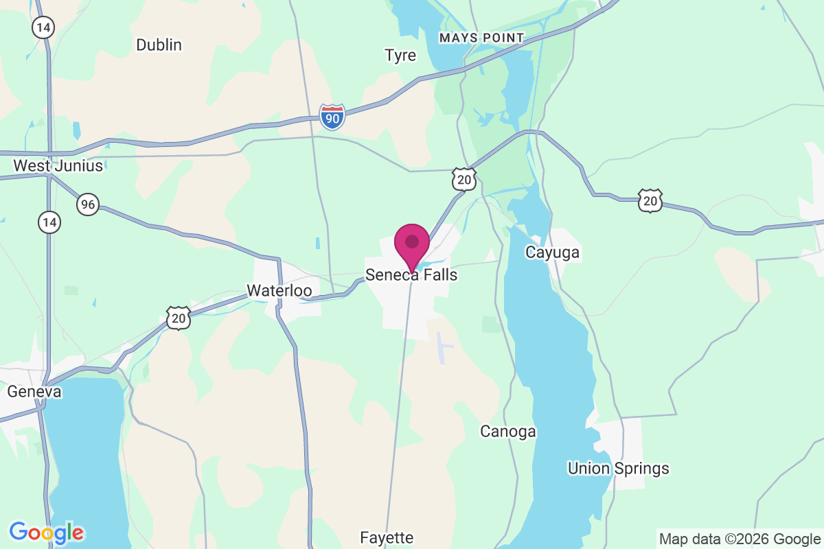 Carte de Seneca Falls