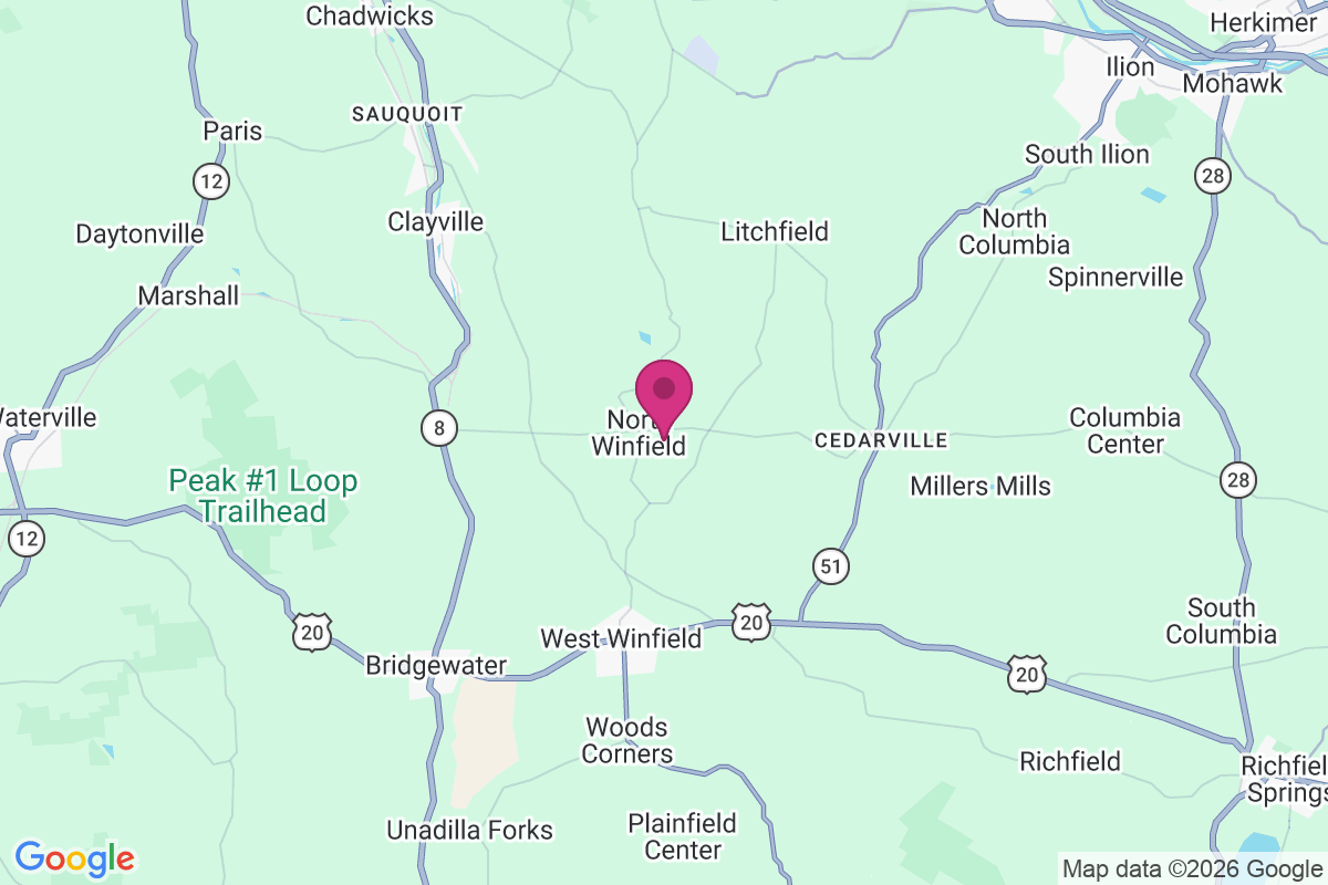 Carte de North Winfield