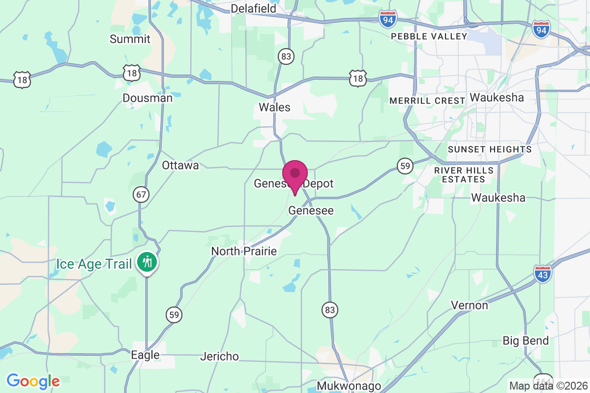 Carte de Genesee Depot