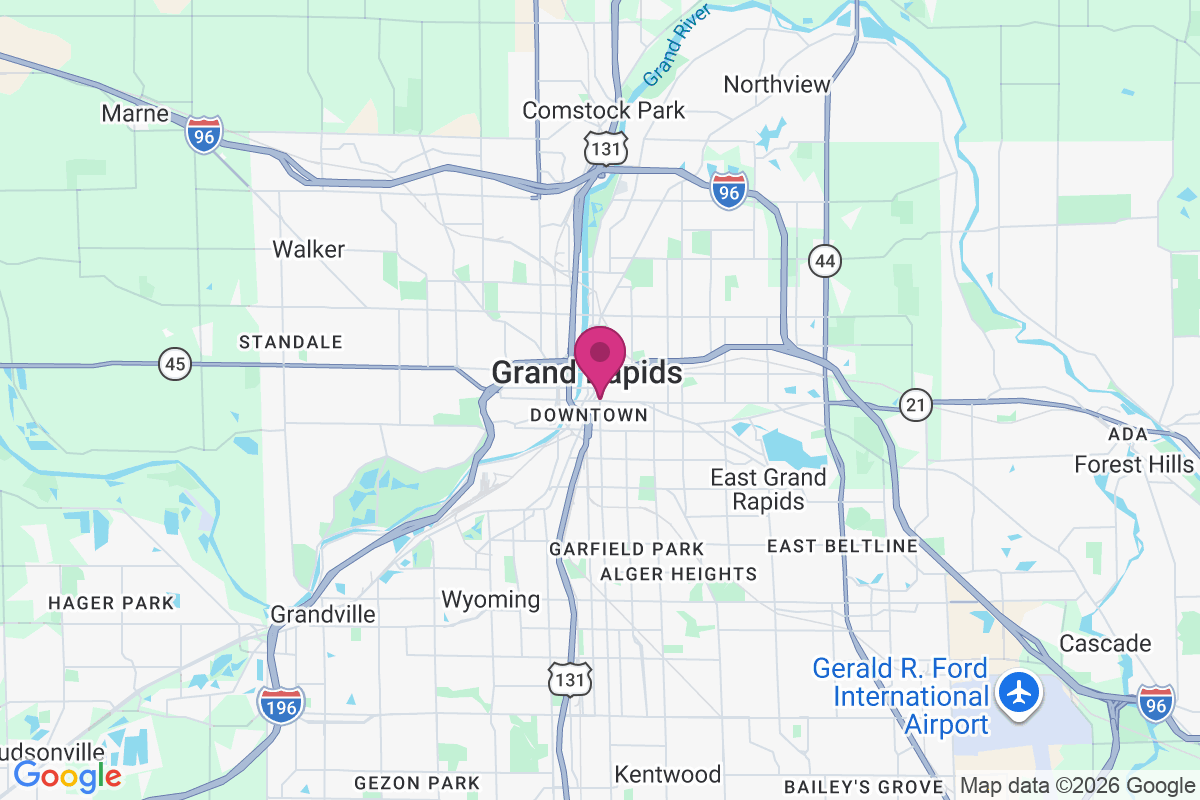 Carte de Grand Rapids