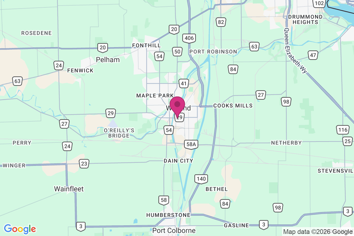 Carte de Welland