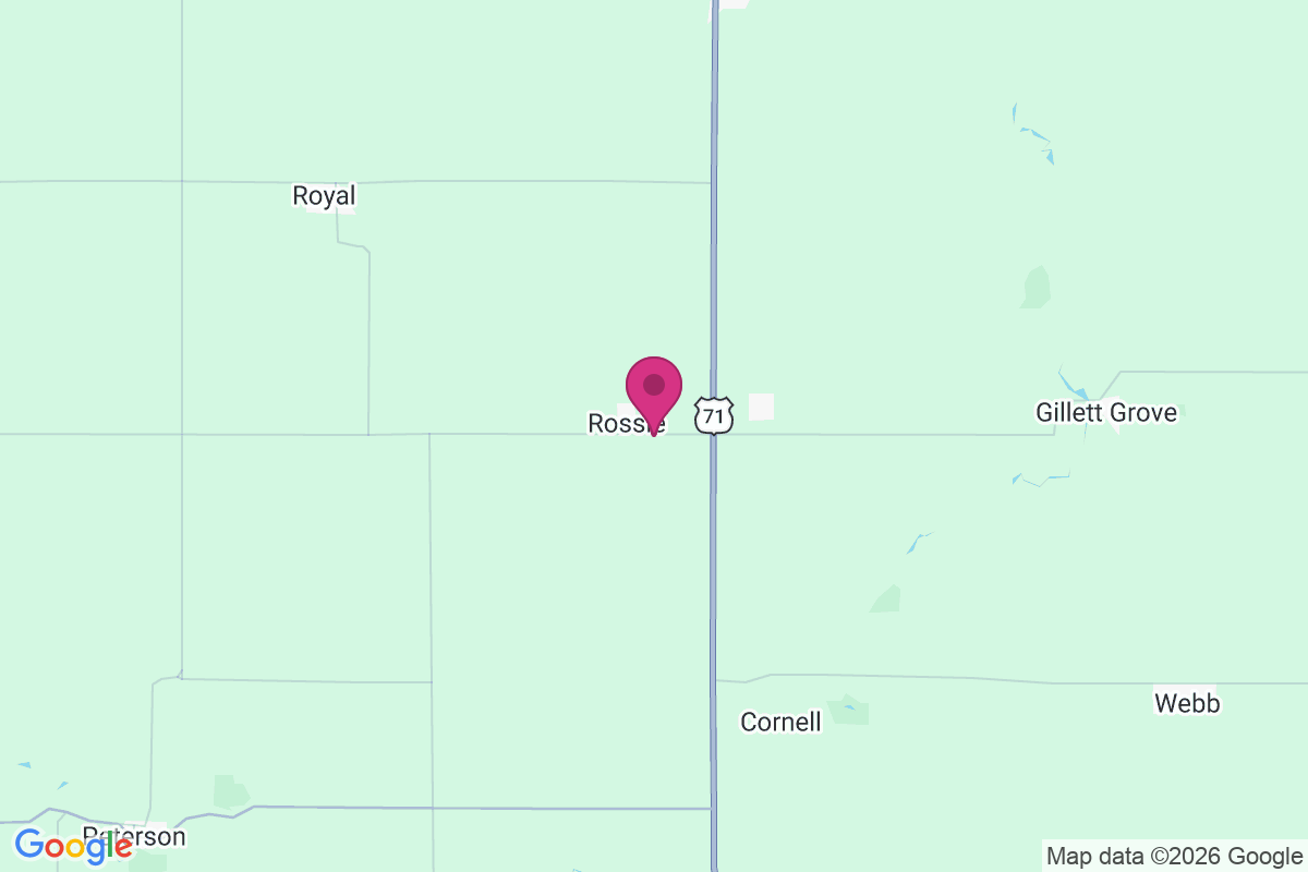 Carte de Rossie