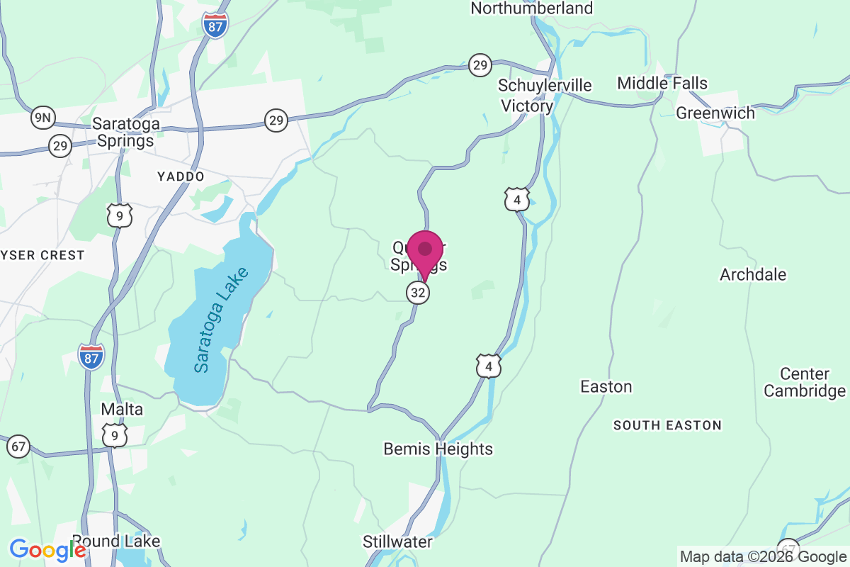 Carte de Quaker Springs