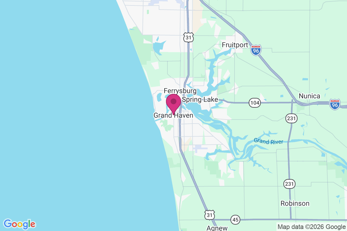 Carte de Grand Haven