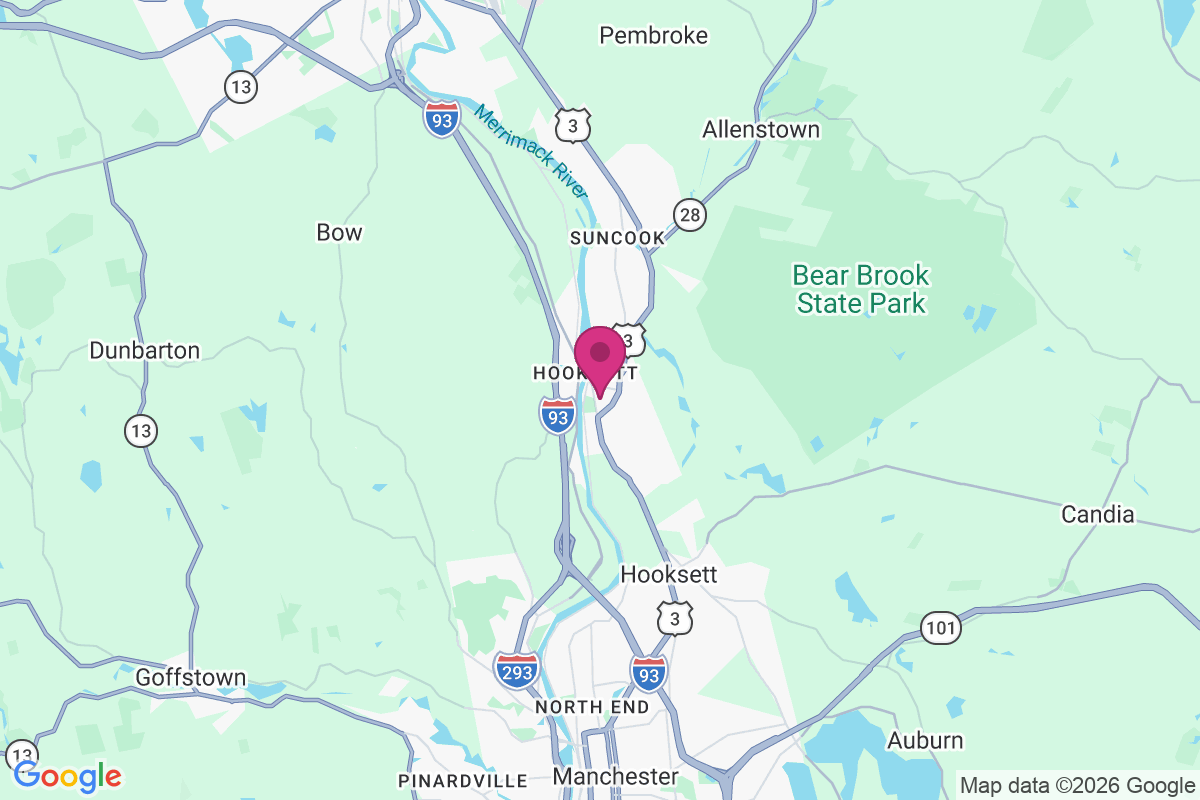 Carte de Hooksett