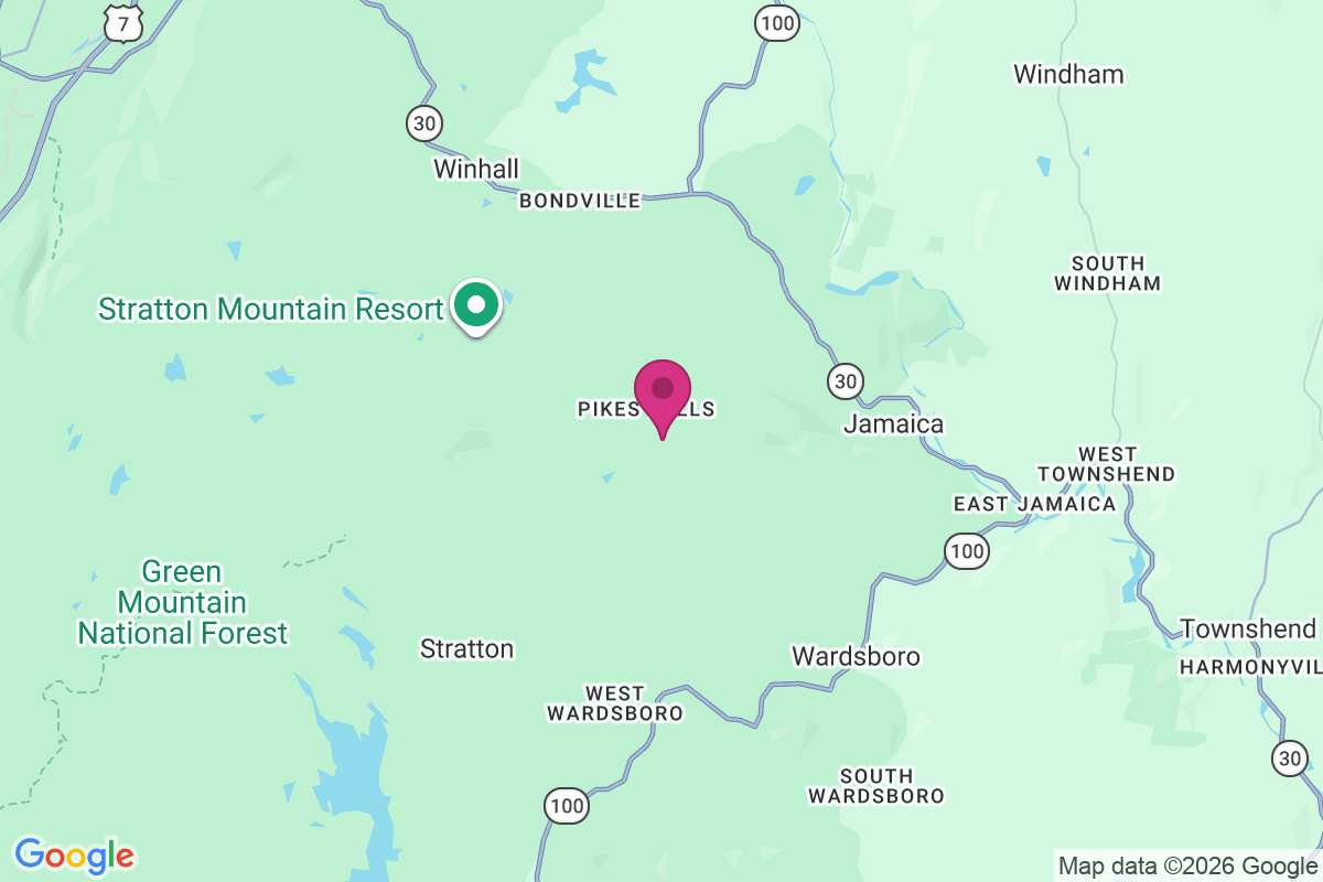 Carte de Pikes Falls
