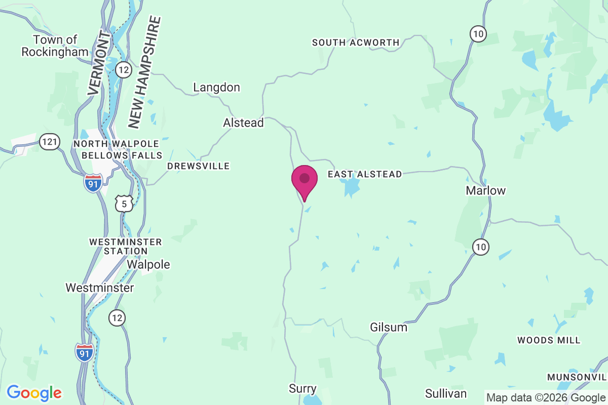 Carte de Alstead Center