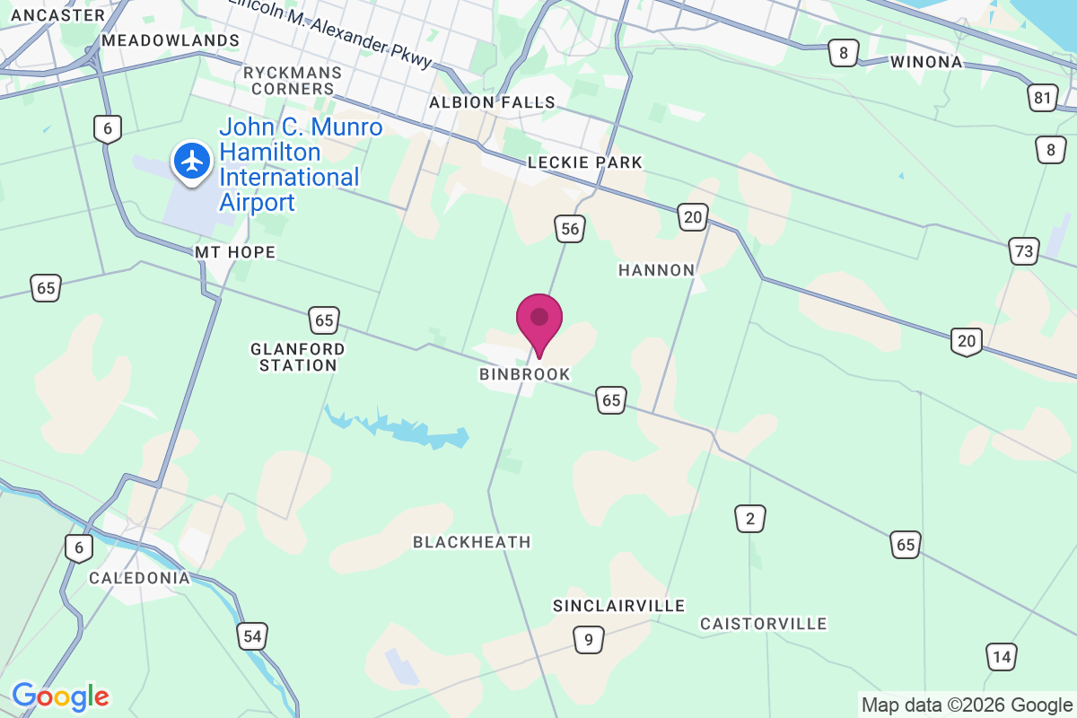 Carte de Binbrook