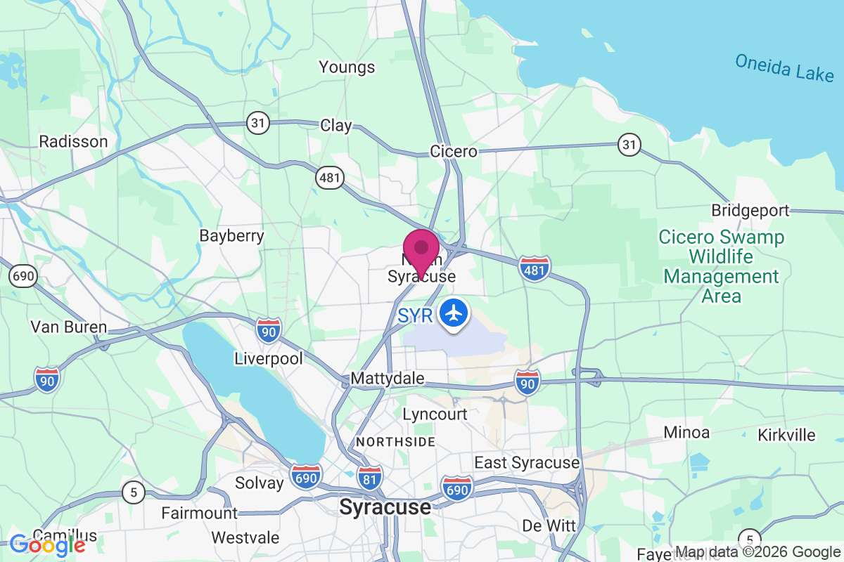 Carte de North Syracuse