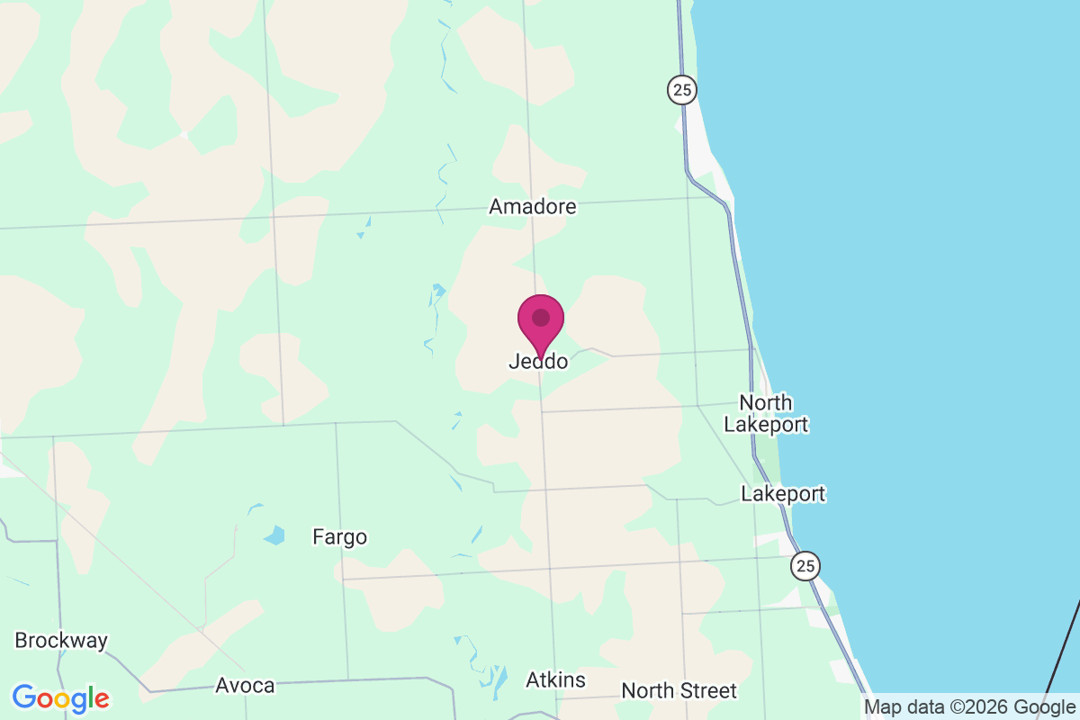 Carte de Fort Gratiot