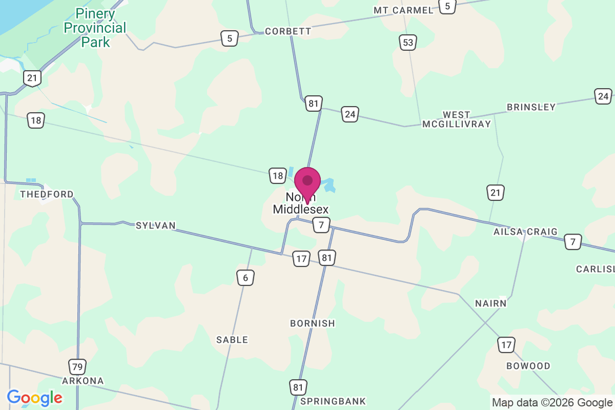 Carte de Parkhill