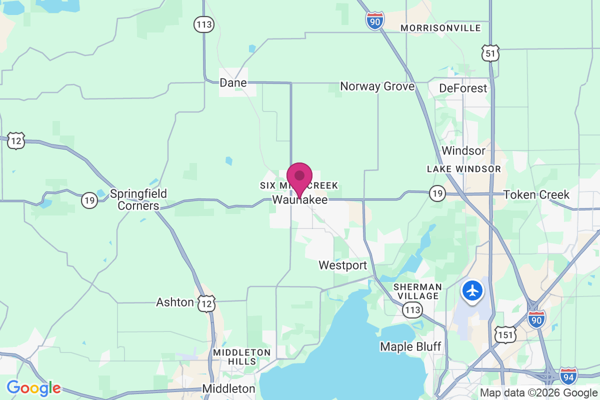 Carte de Waunakee