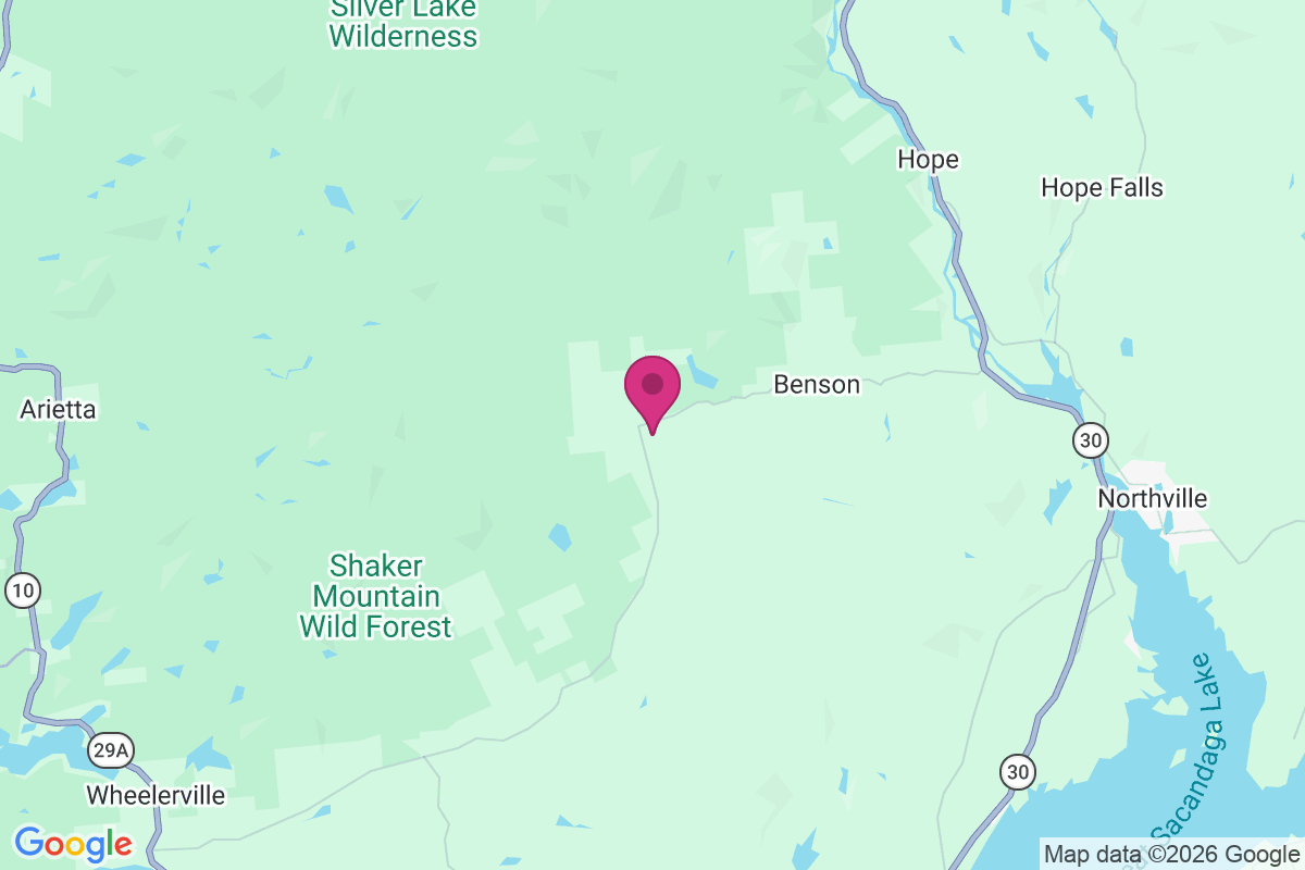 Carte de Upper Benson