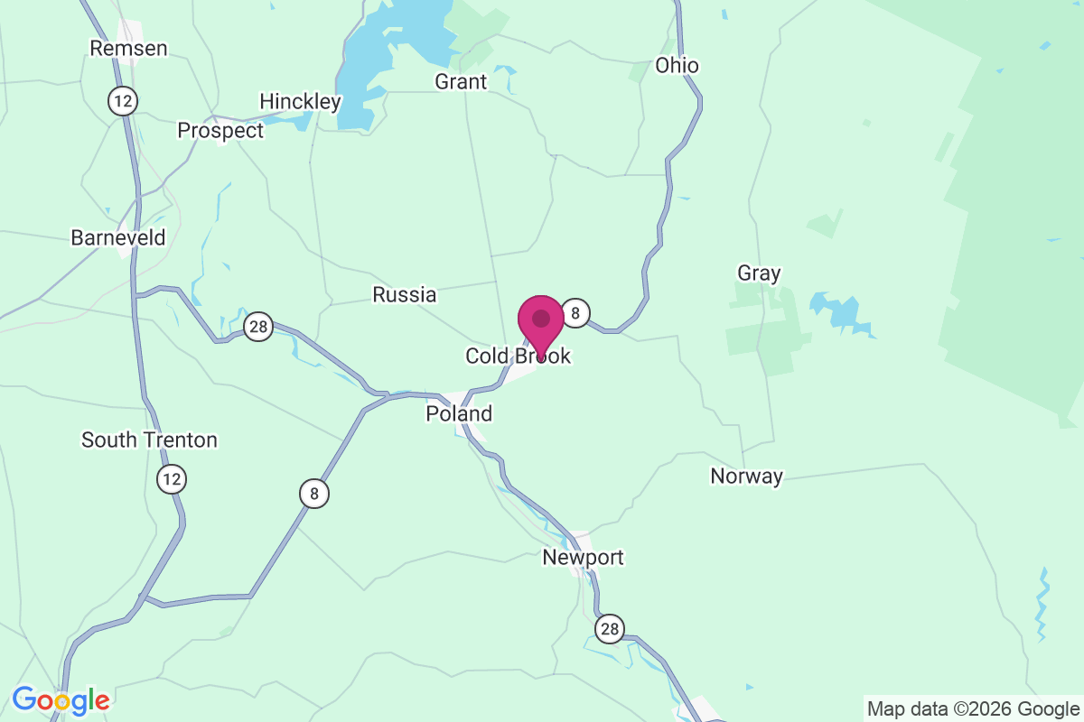 Carte de Cold Brook