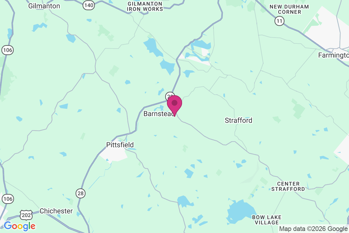 Carte de Center Barnstead