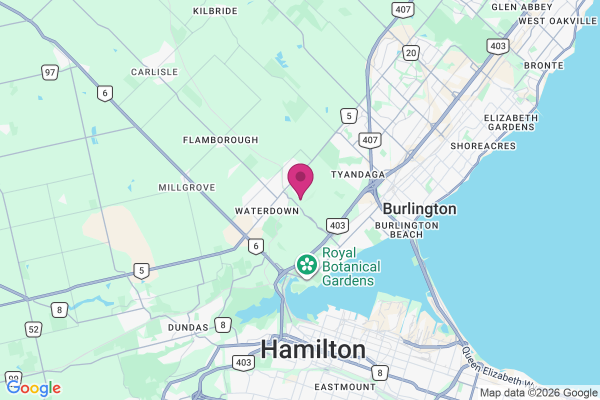Carte de Waterdown