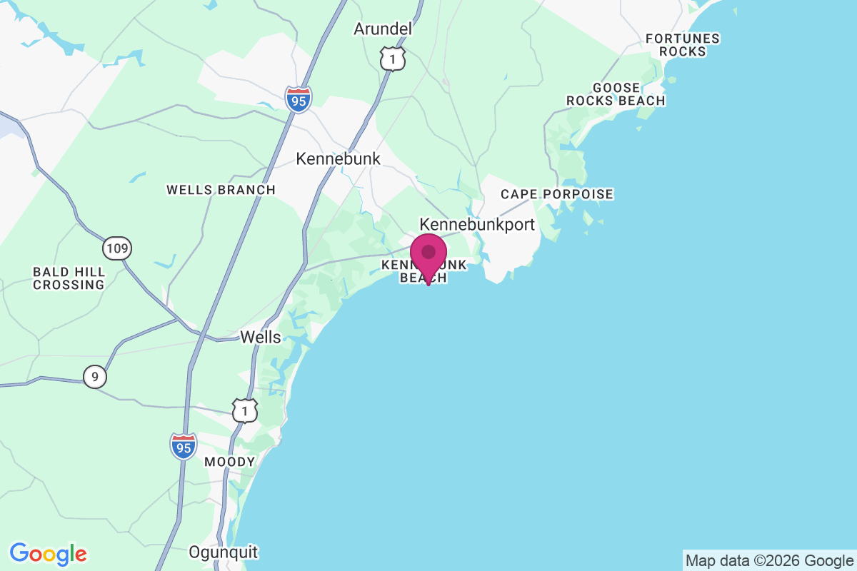 Carte de Kennebunk Beach