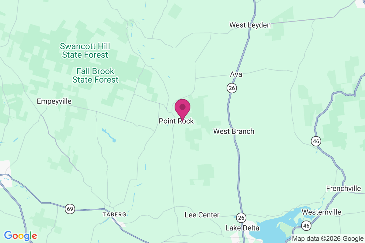 Carte de Point Rock
