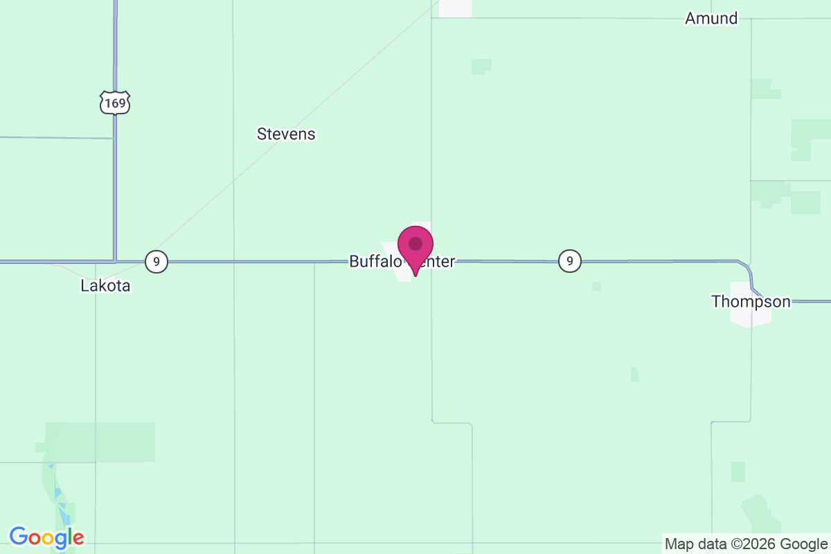 Carte de Buffalo Center