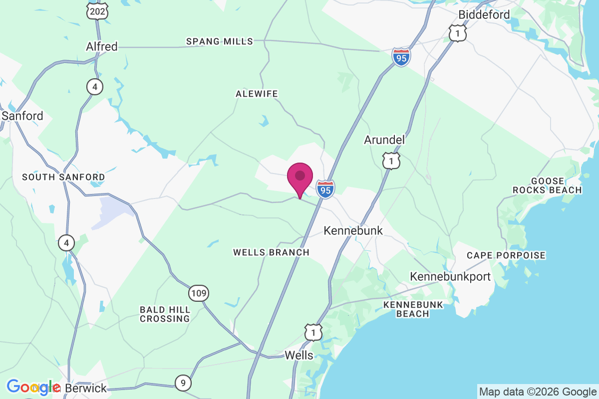 Carte de West Kennebunk