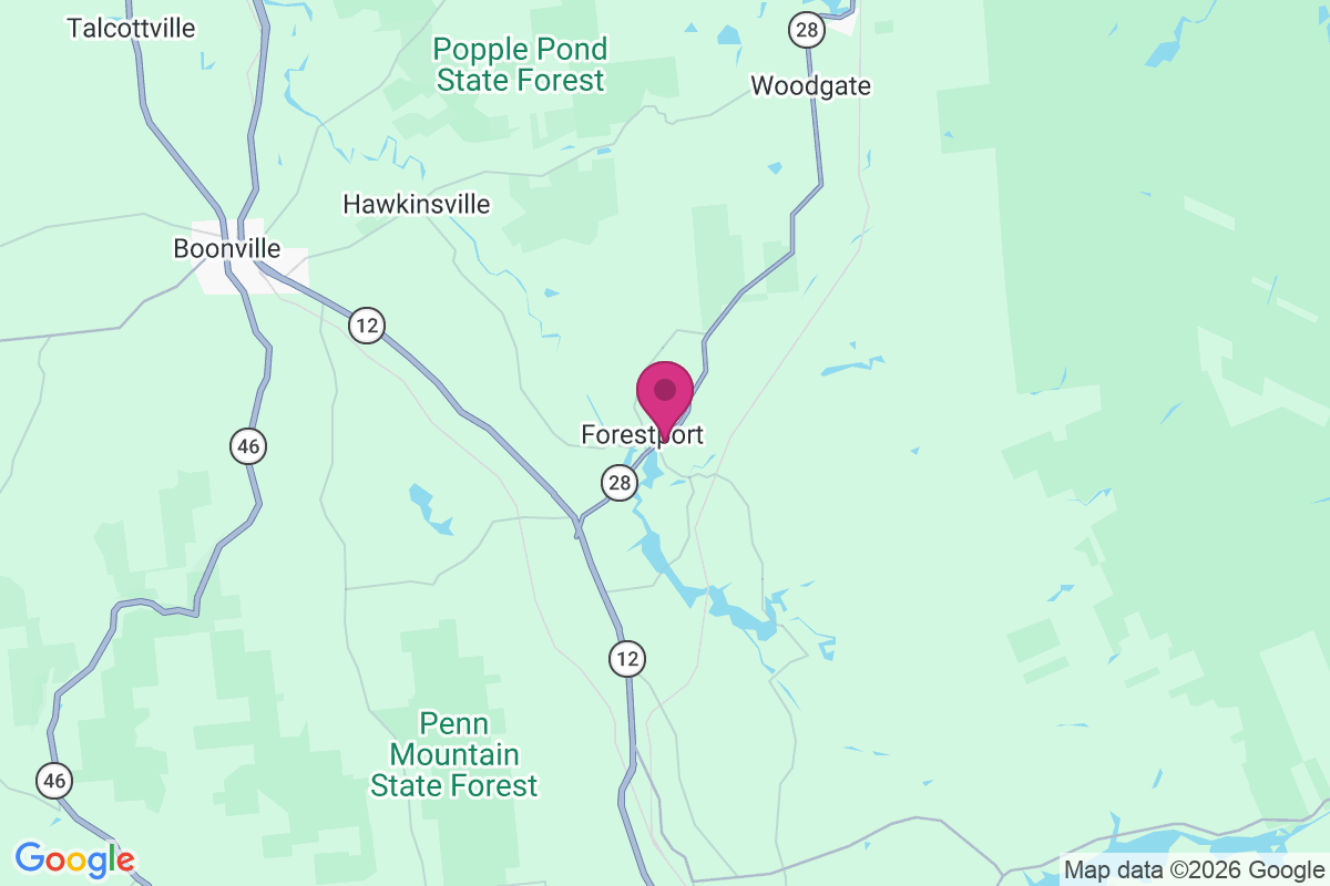 Carte de Forestport
