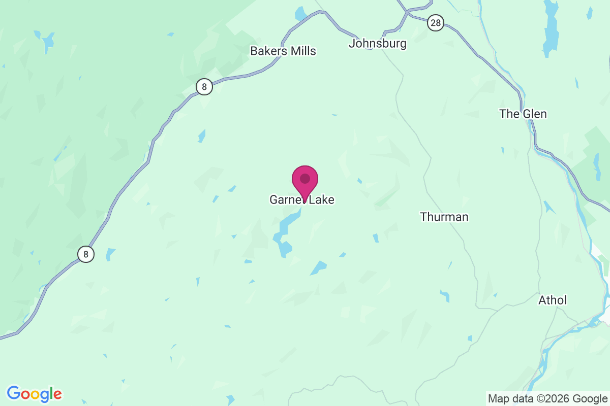 Carte de Garnet Lake