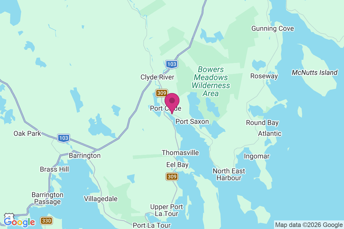 Carte de Port Clyde
