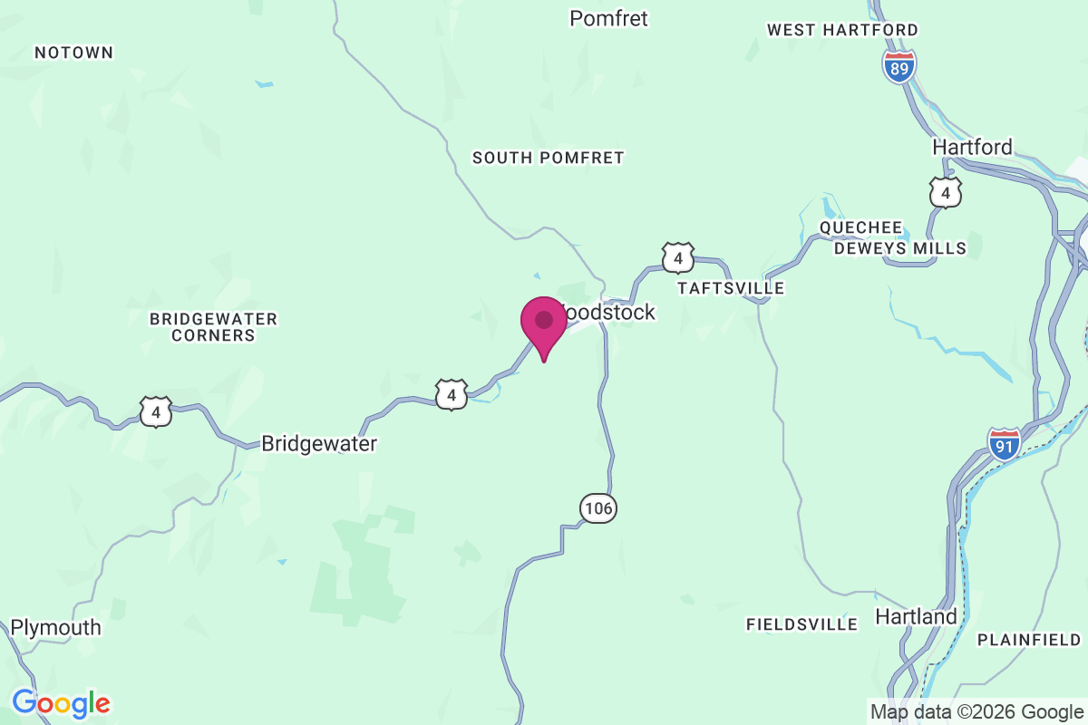 Carte de West Woodstock