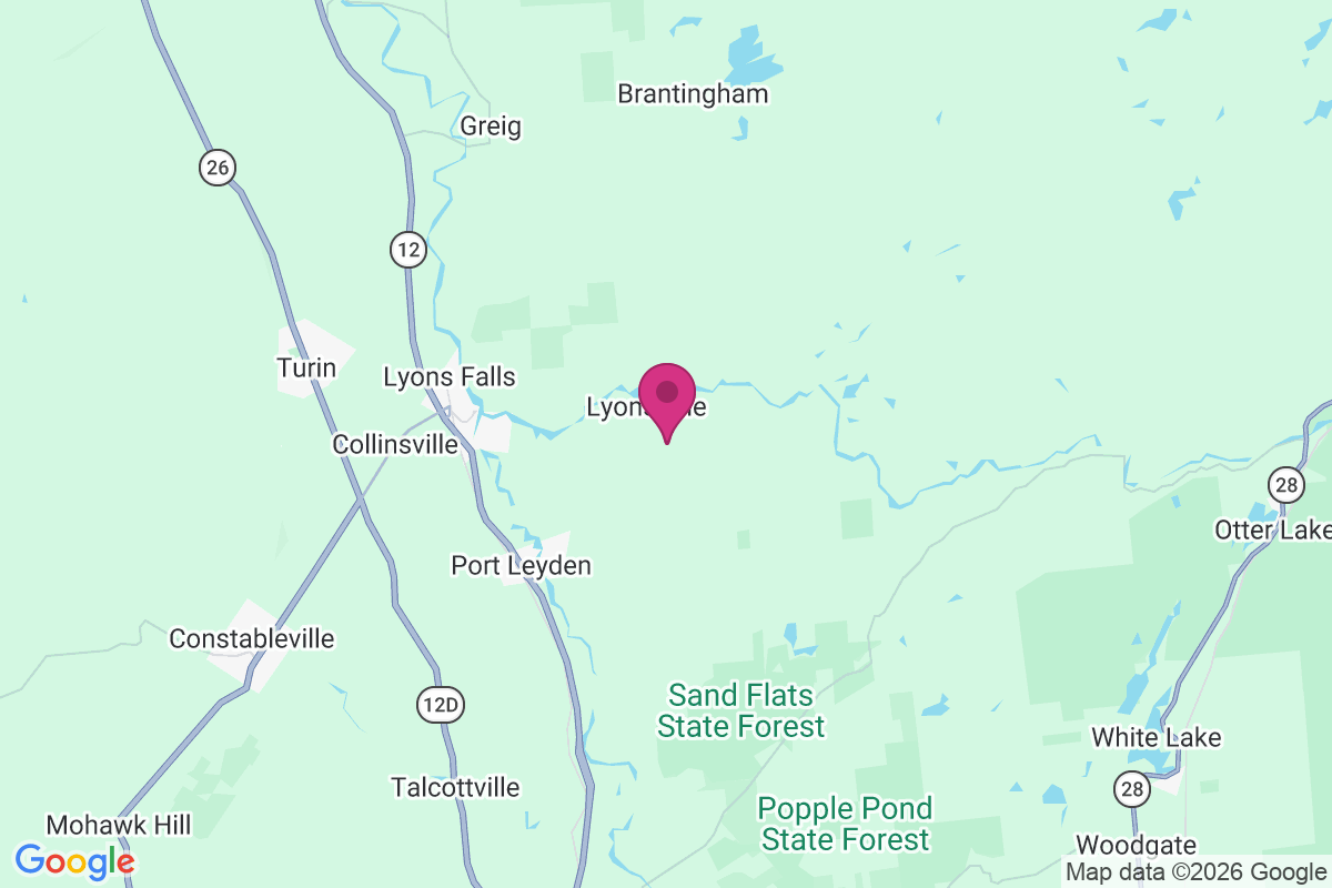 Carte de Lyonsdale