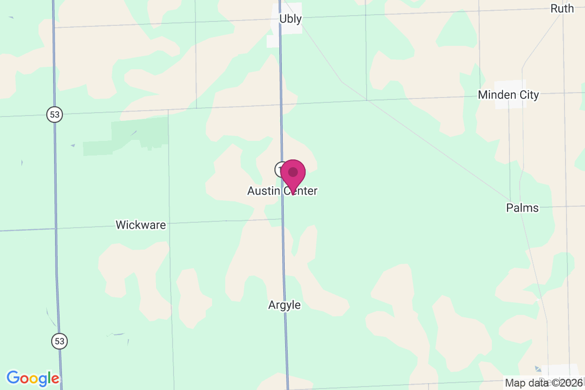 Carte de Austin Center