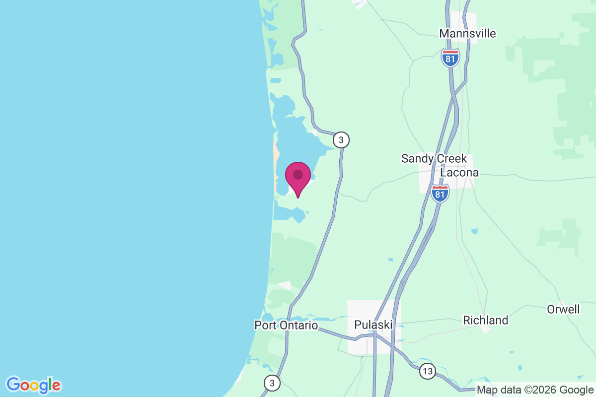 Carte de Sandy Pond