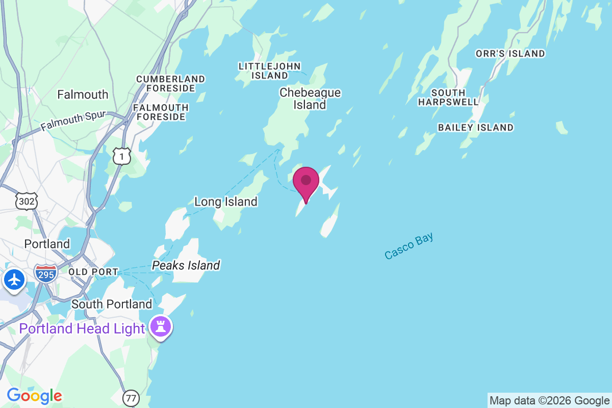 Carte de Cliff Island Landing