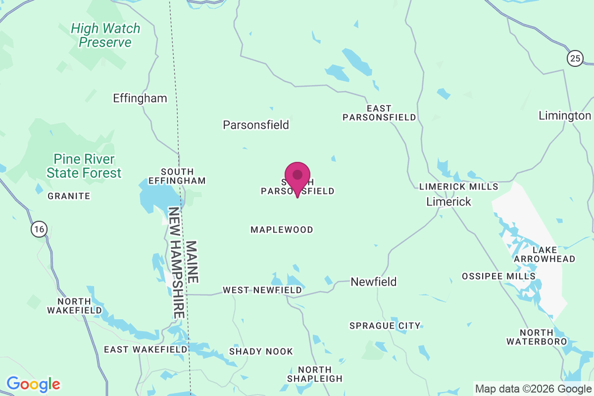 Carte de South Parsonsfield