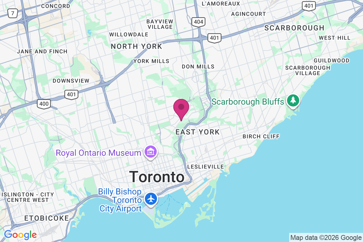 Carte de Leaside