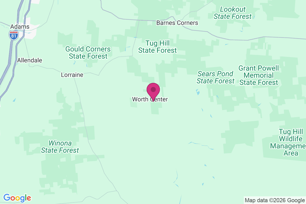 Carte de Worth Center