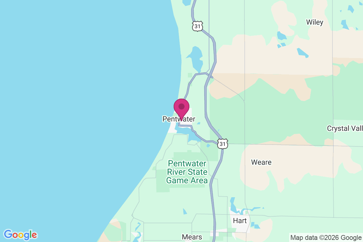 Carte de Pentwater