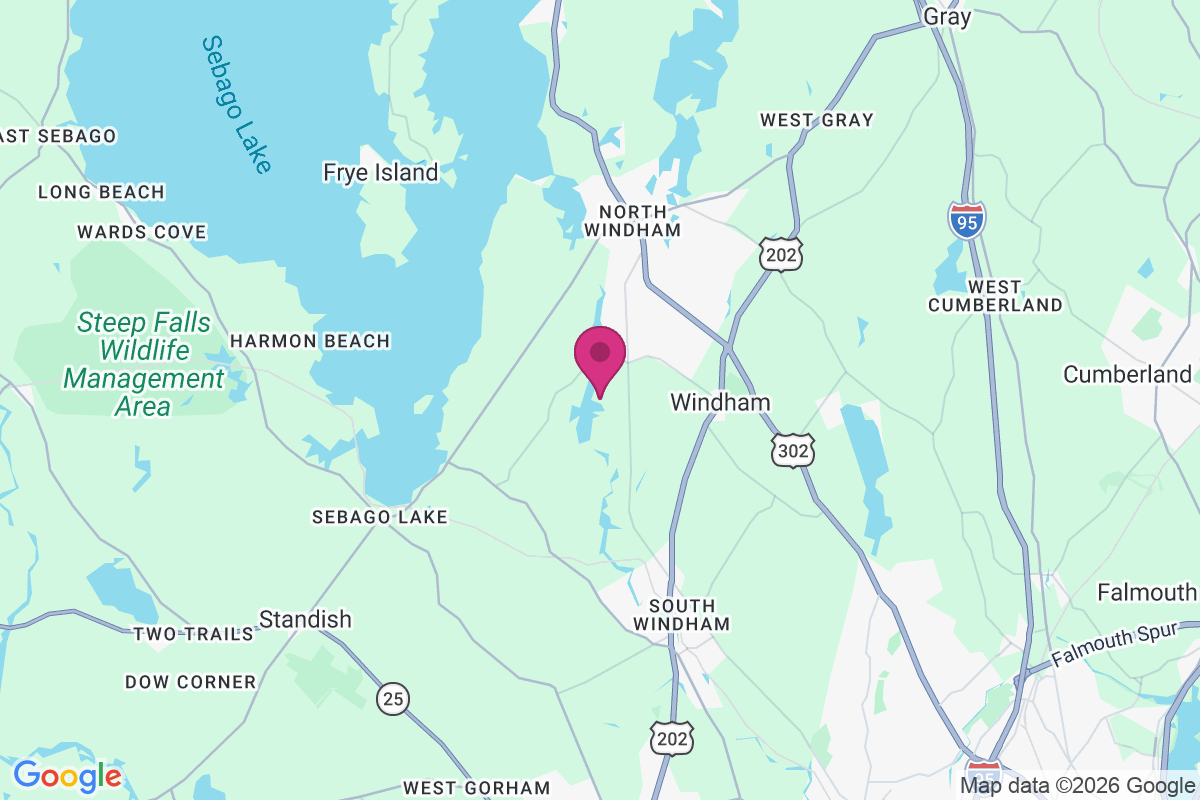 Carte de North Gorham