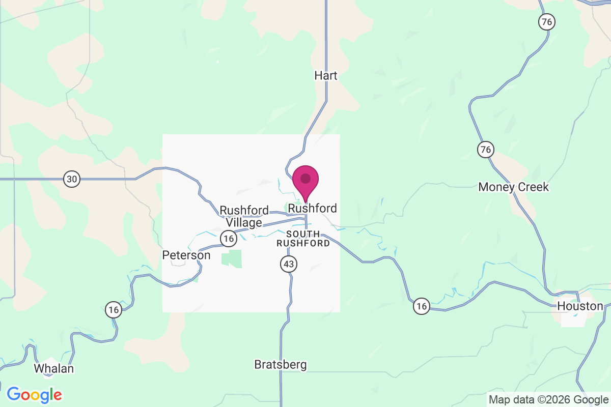 Carte de Rushford
