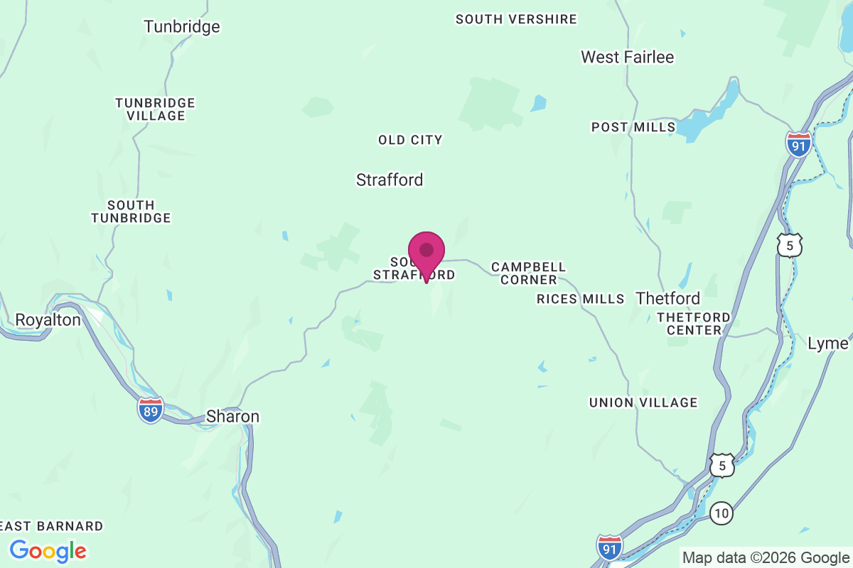 Carte de South Strafford